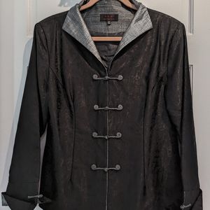 MINIYE Asian Silk Blazer